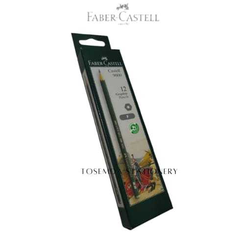 

Pensil Faber Castell 9000 - Lengkap F /H/ F/ HB/ HARGA SATUAN/PCS Barang 100% ORIGINAL dan BERKUALITAS ! - F, 1 pcs