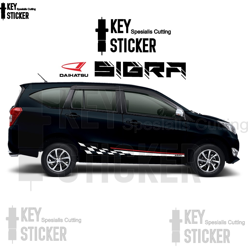 sticker Variasi mobil Sigra
