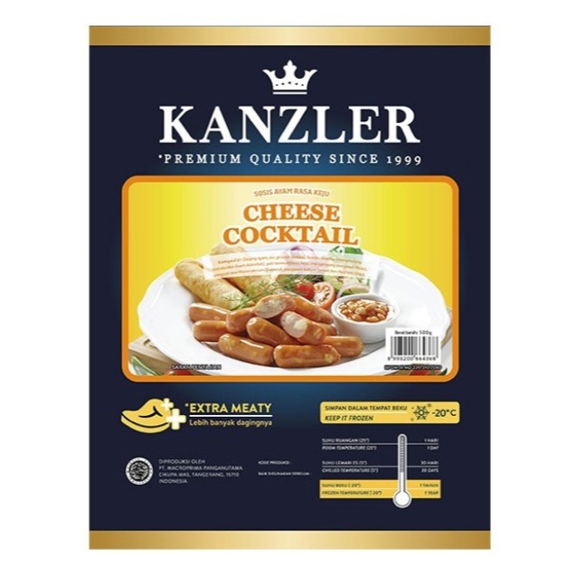 

Kanzler Cheese Cocktail 500GR - GOSEND GRAB Only!!!