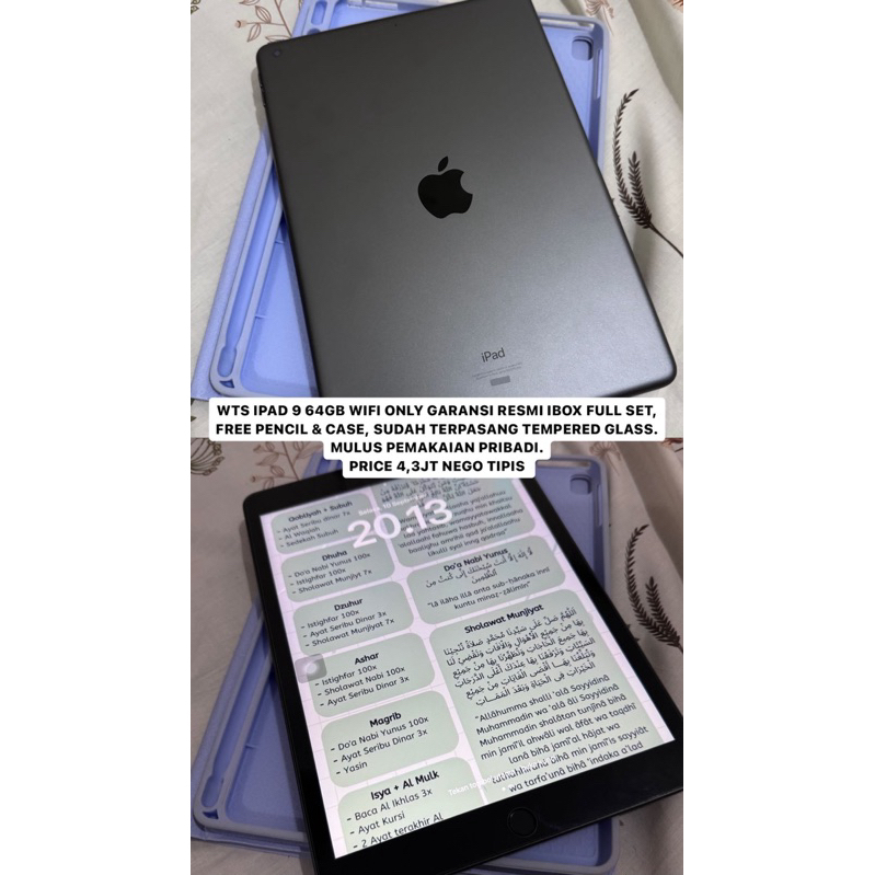 wts ipad 9 resmi ibox