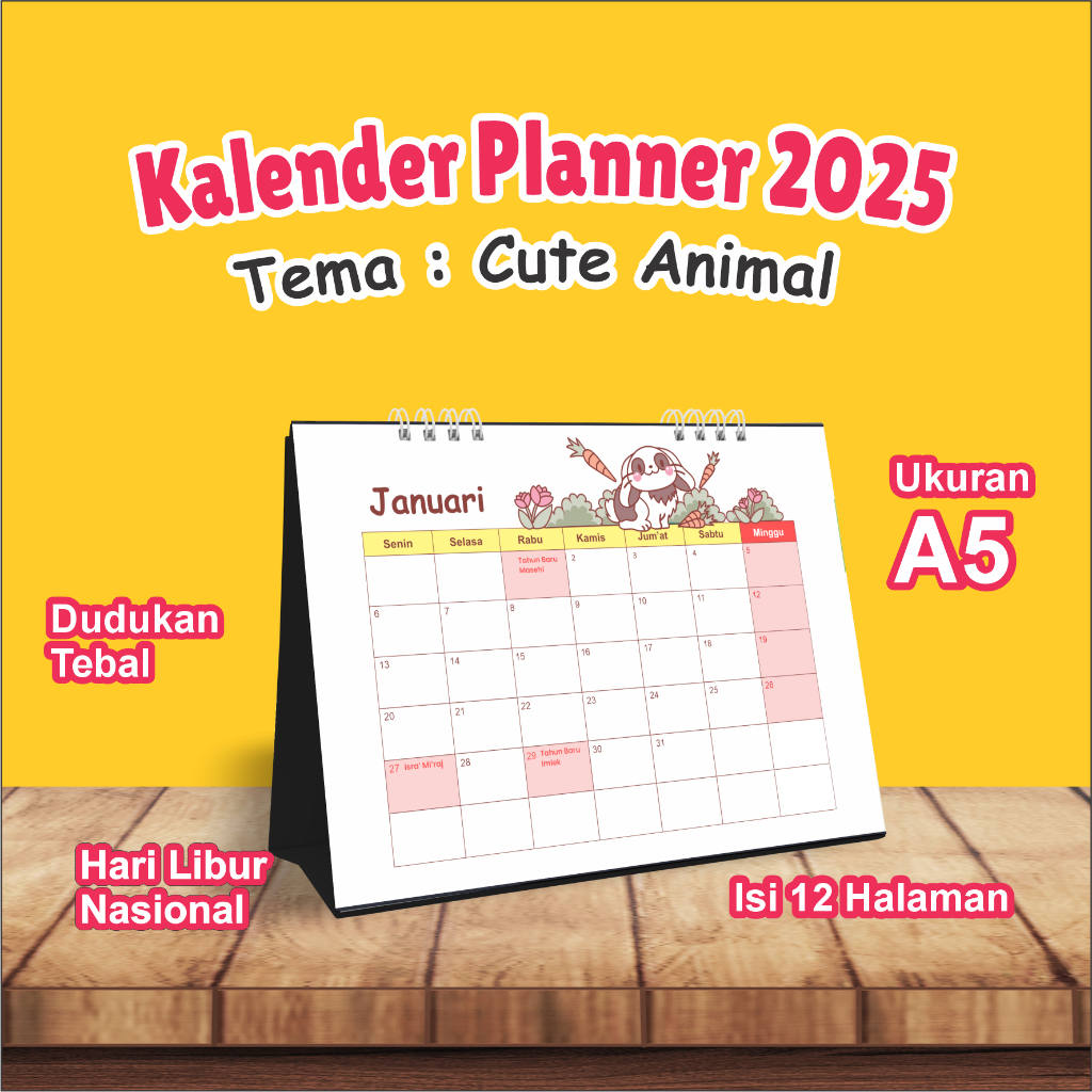 

Kalender Planner 2025 Kualitas Premium