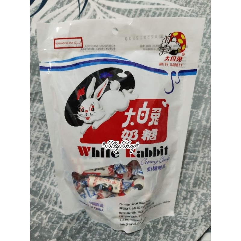 

Permen Kelinci / White Rabbit Creamy Candy Non Halal / 180 gr / Snack Imlek / Permen Imlek / Hampers Imlek