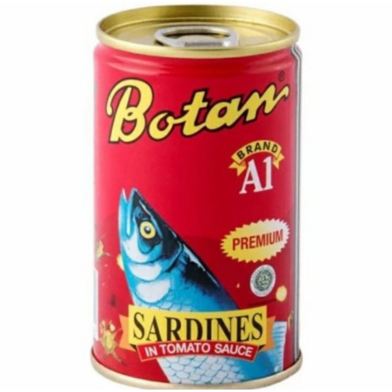 

Botan Sardines Premium Saus Tomat Kaleng 155 Gram