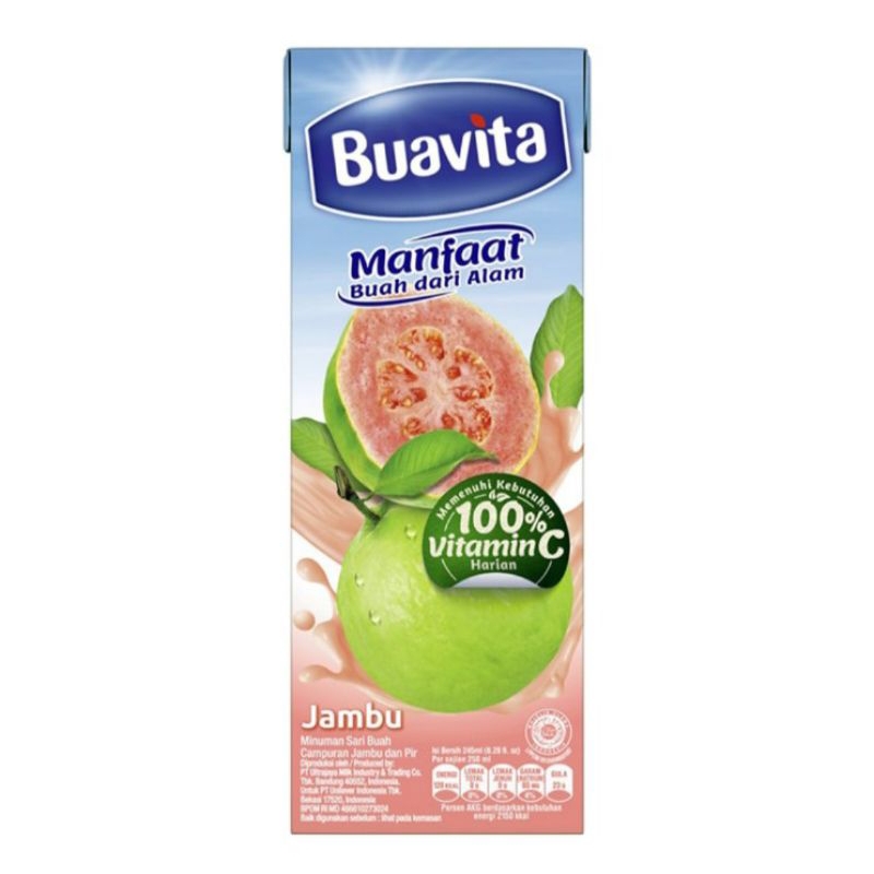 

Buavita Minuman Sari Buah Jambu 245 ml