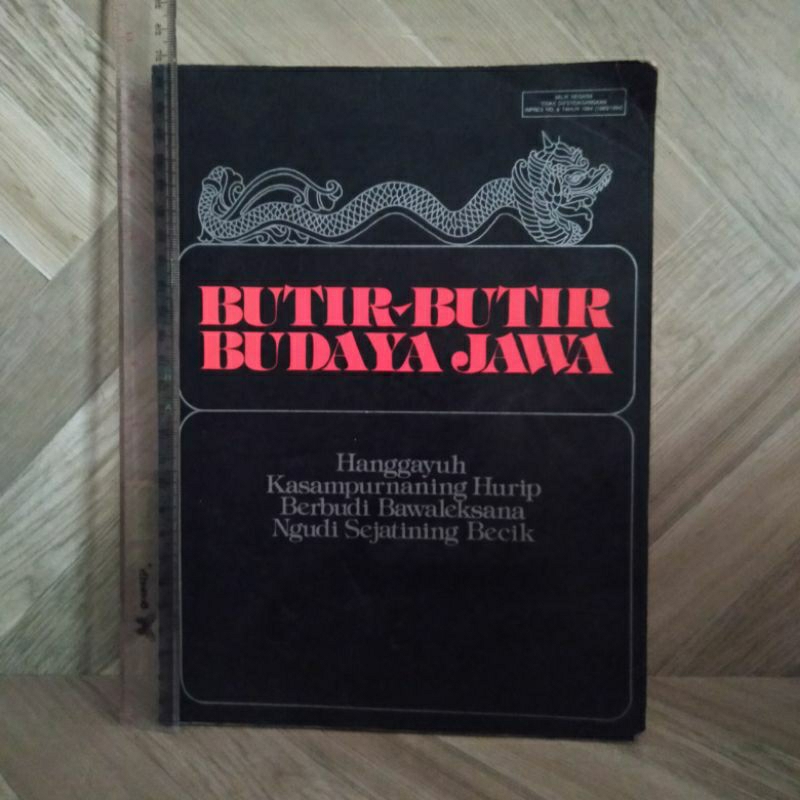 Butir-Butir Budaya Jawa