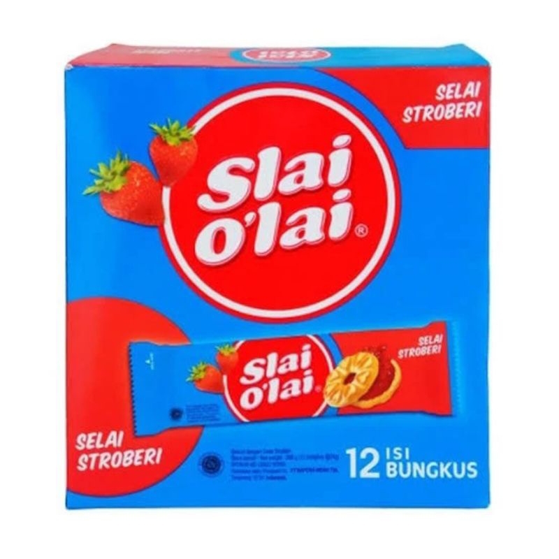 

Slai Olai Biskuit Selai Strawberry isi 12pc