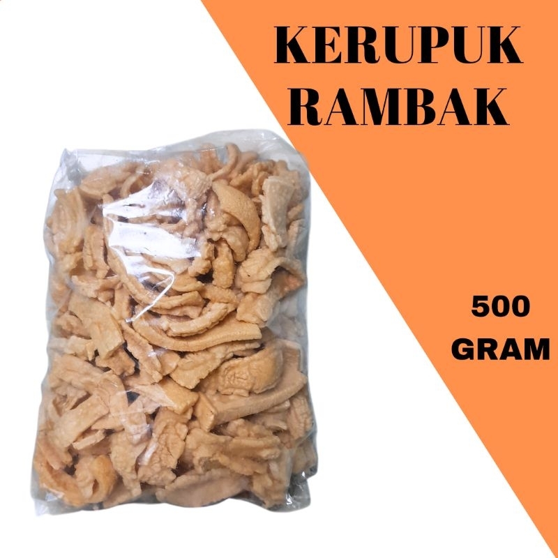 

kerupuk rambak 500 gram