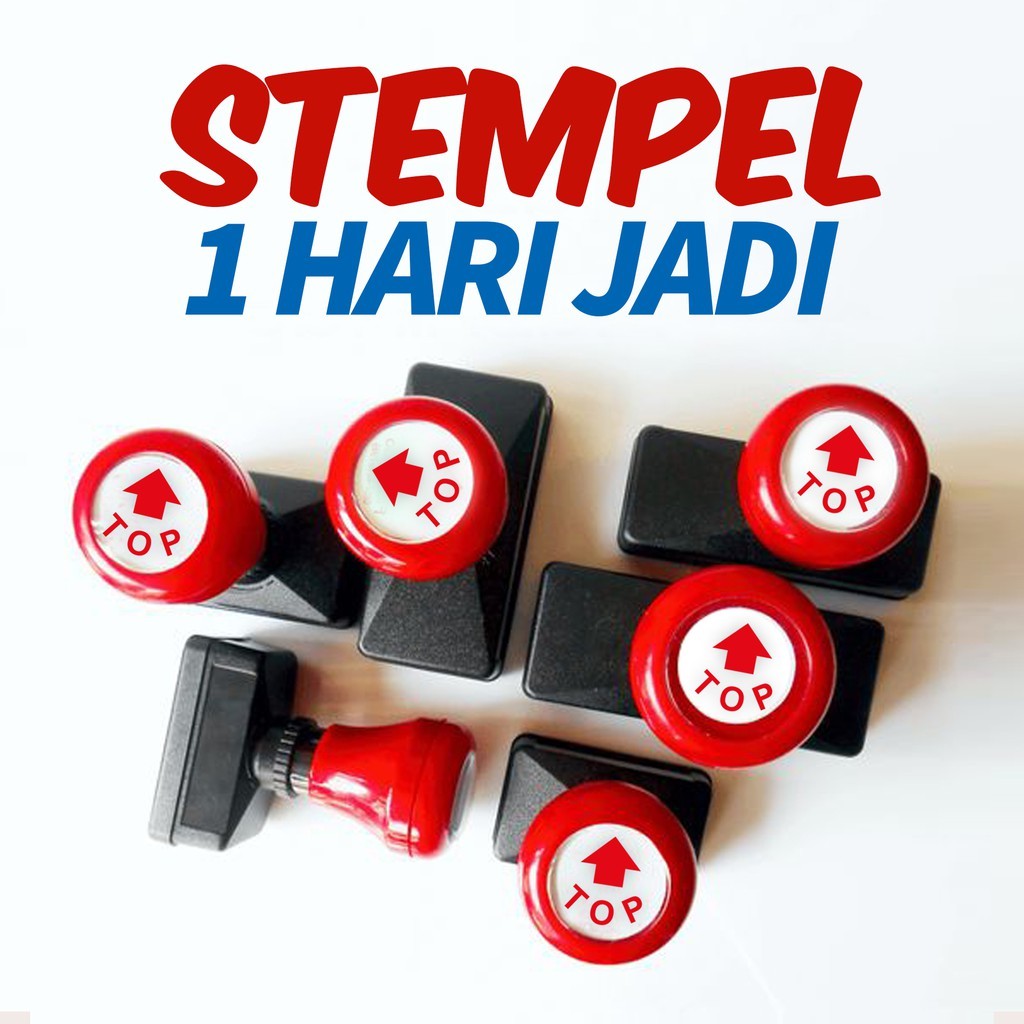 

Cetak Stempel Flash Bulat / petak / oval Custom - GRATIS TINTA ISI ULANG