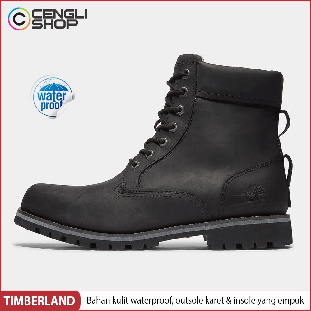 SEPATU TIMBERLAND BOOT PRIA ORIGINAL BOOTS KULIT ASLI ORI WATERPROOF TM39