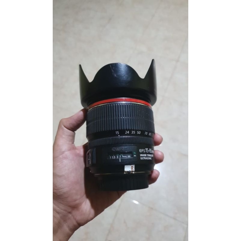 LENSA CANON Second 15-85MM WIDE MURAH TINGGAL PAKAI