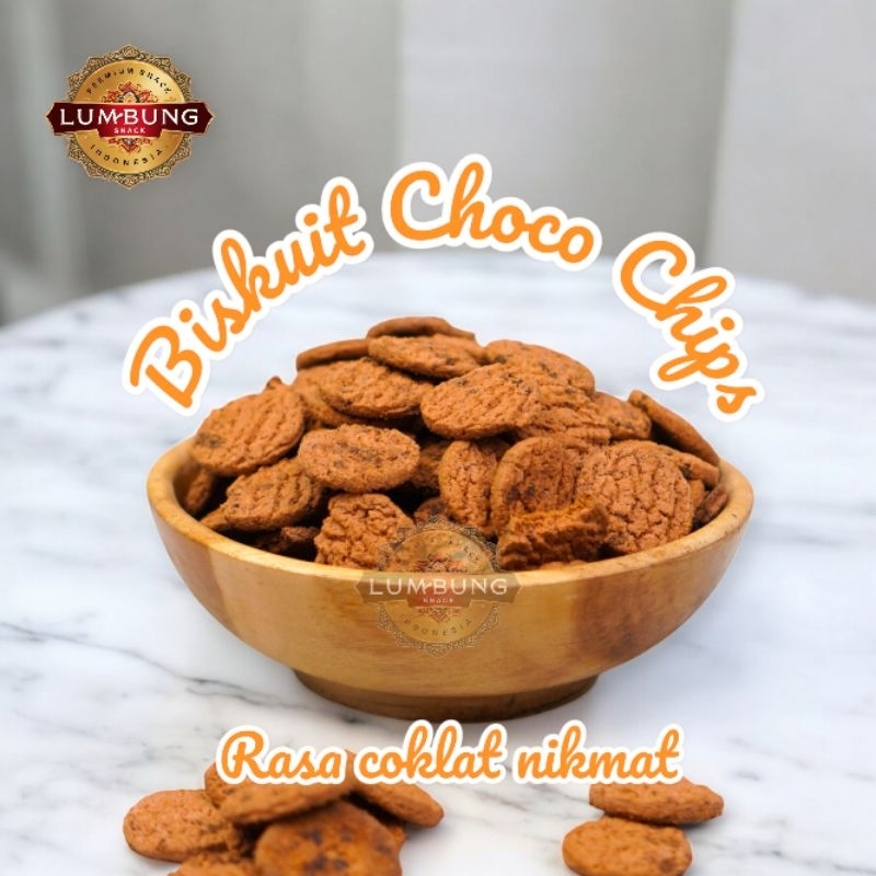 

Cemilan Biskuit Choco Chips Coklat