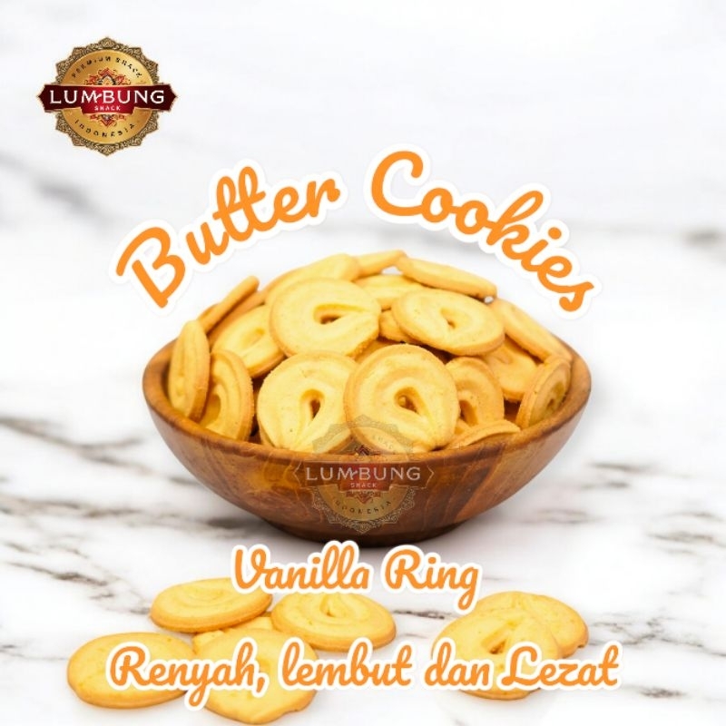 

Camilan Snack Kue Butter Cookies Lezat dan Nikmat