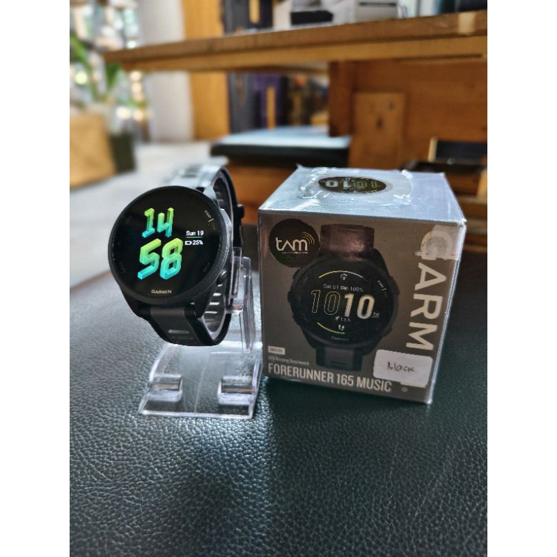 garmin forerunner 165 muasic