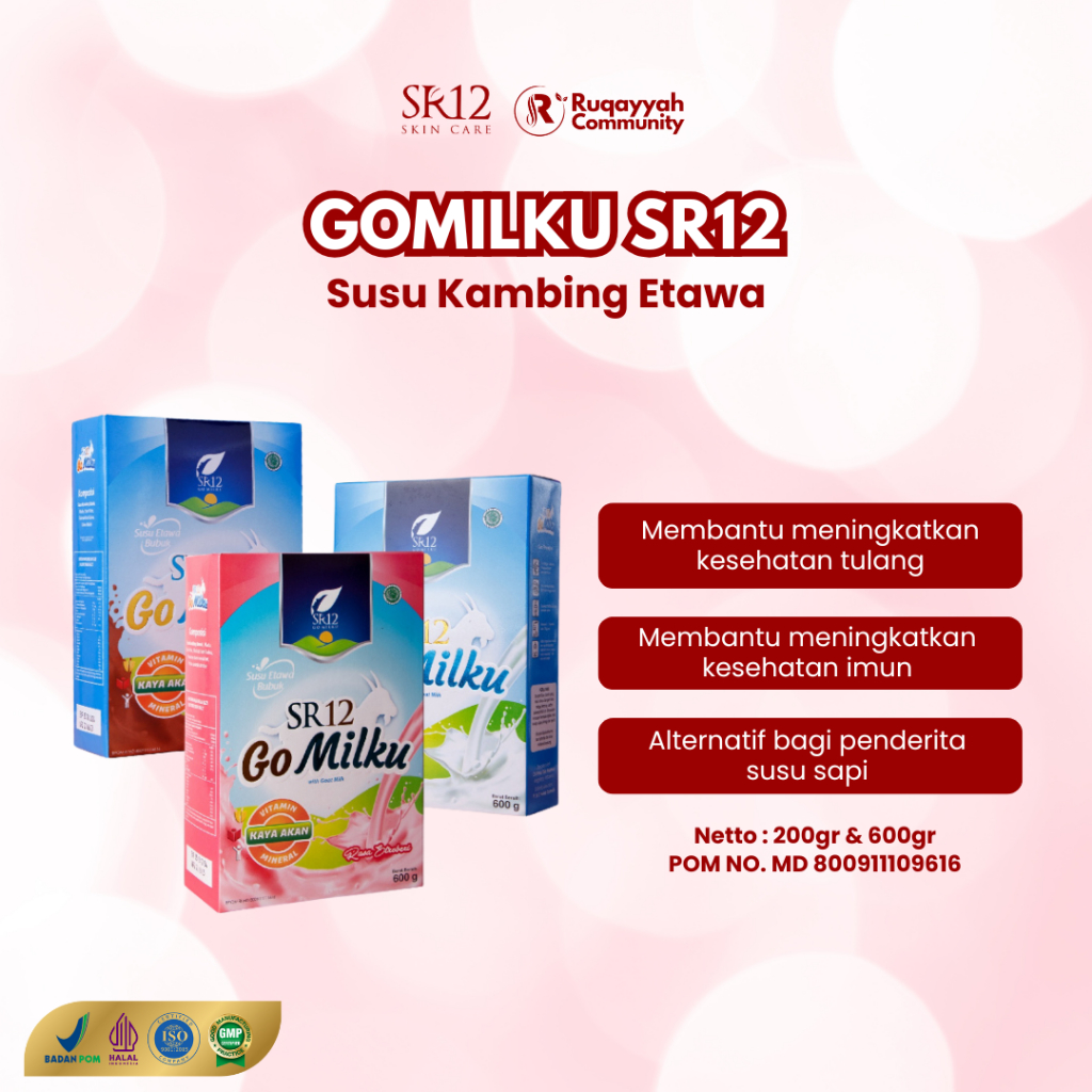 

Susu Gomilku SR12 Etawa Halal Terbaik - Susu Kambing Etawa Gomilku - Kualitas Premium Tidak Berbau