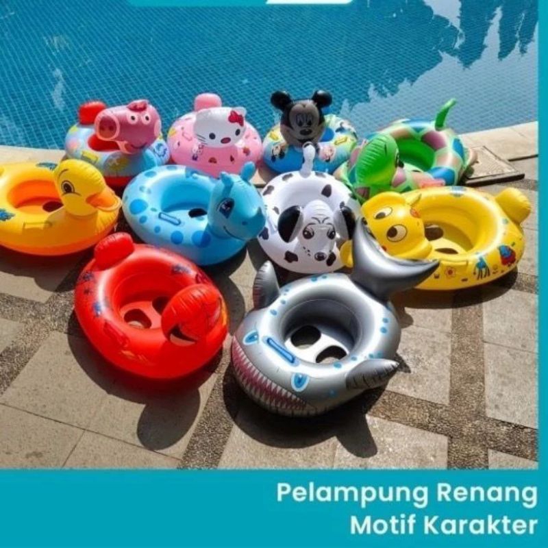 Pelampung Anak Motif Karakter Lucu