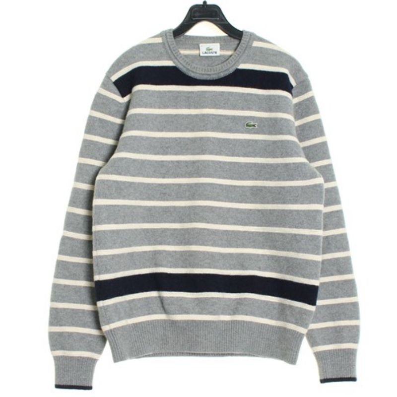 sweater knitwear crewneck lacoste second original