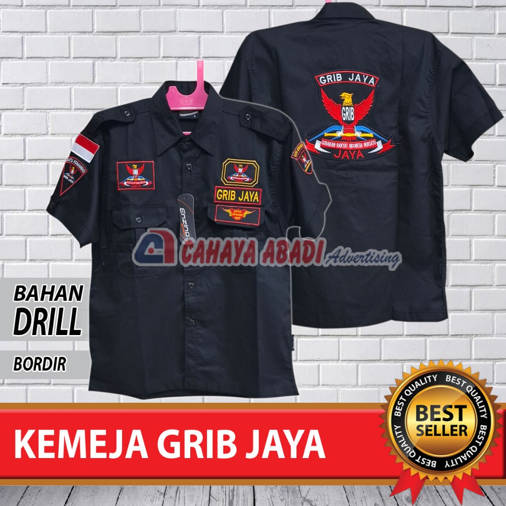 Kemeja Grib Jaya Seragam Grib Jaya Baju Grib Jaya