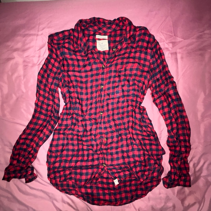 PRELOVED American Eagle Outfitters Flannel Tunic