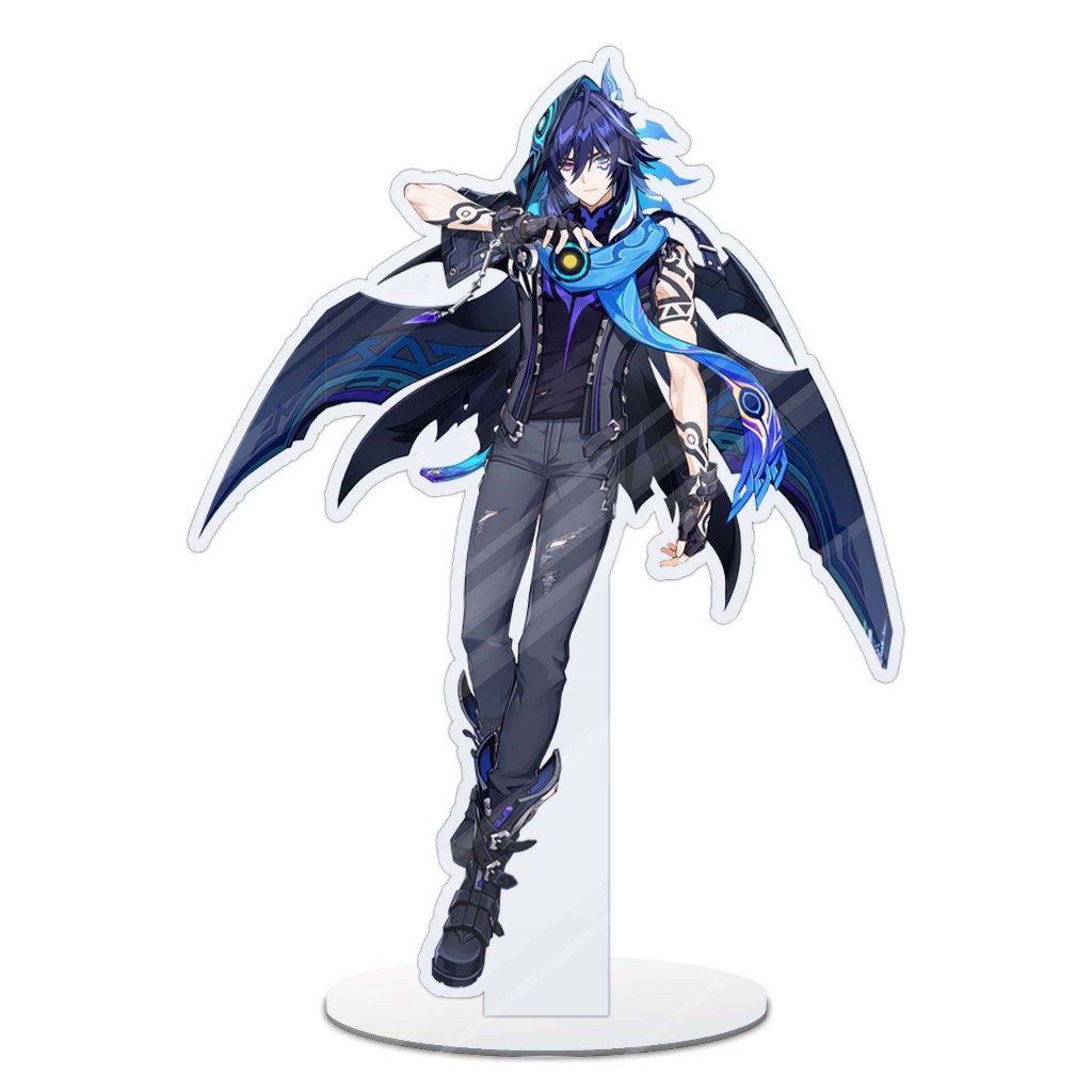 Stand akrilik figure 	ORORON 	standee 20cm - 	GENSHIN IMPACT	Material Akrilik