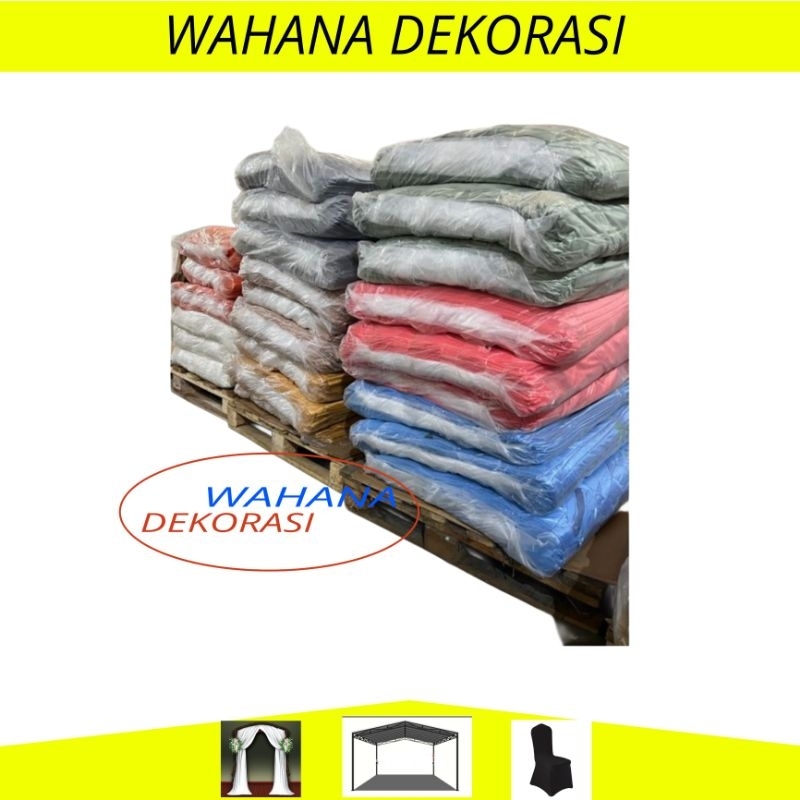 Kain abutai dekorasi kiloan