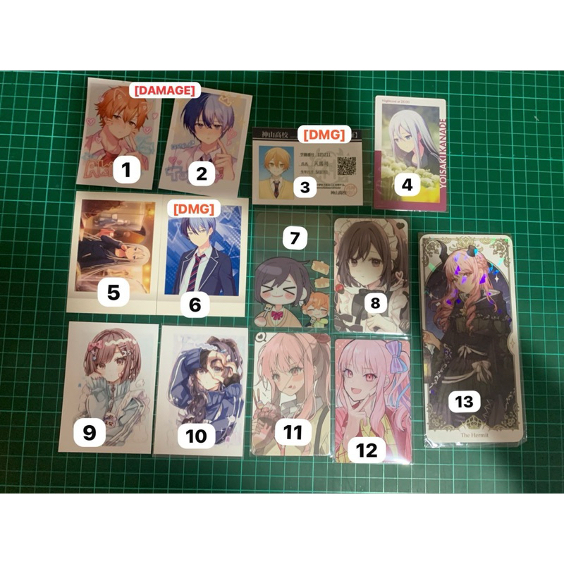 [READ DESCRIPTION ]various project sekai OFFICIAL merch Epick pasha neppuri  poca photocard pc kr ko