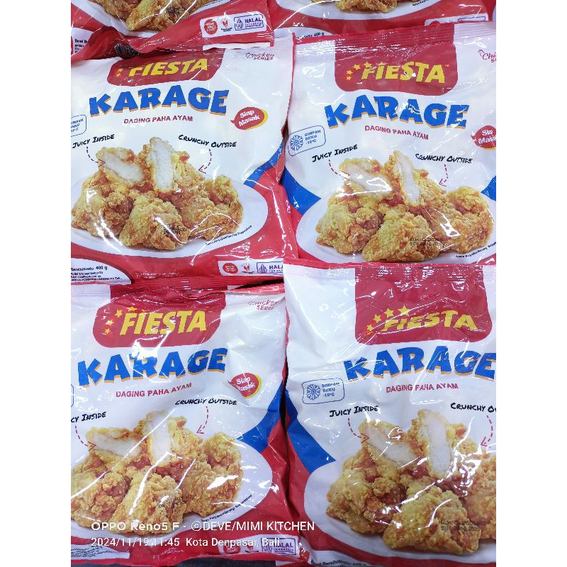 

Fiesta Chicken Karage 400gr