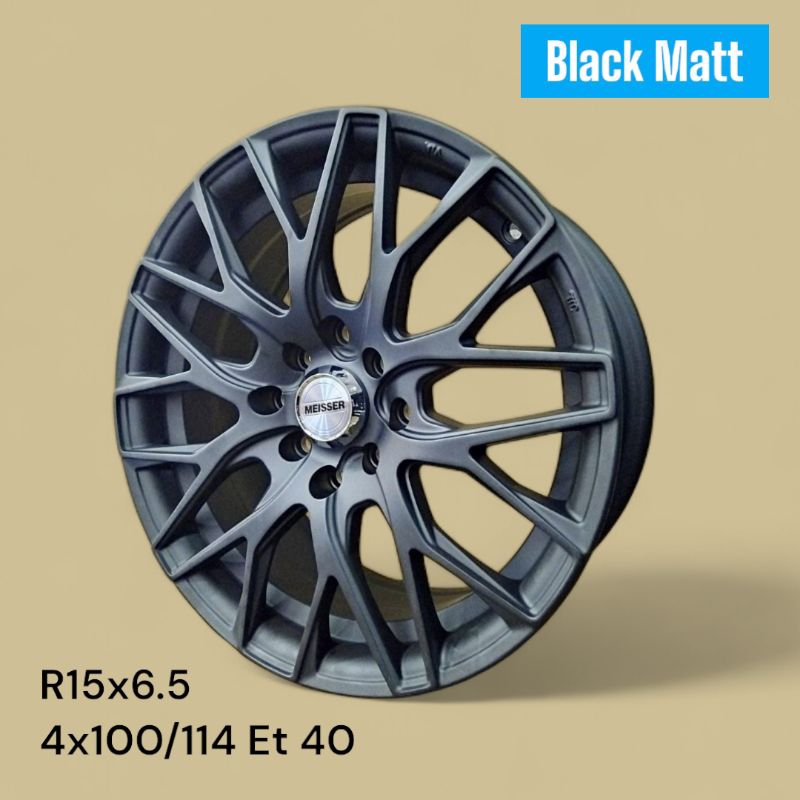 Velg Racing R15 Pcd 4 x 100/114 Lebar 6.5 Et 40