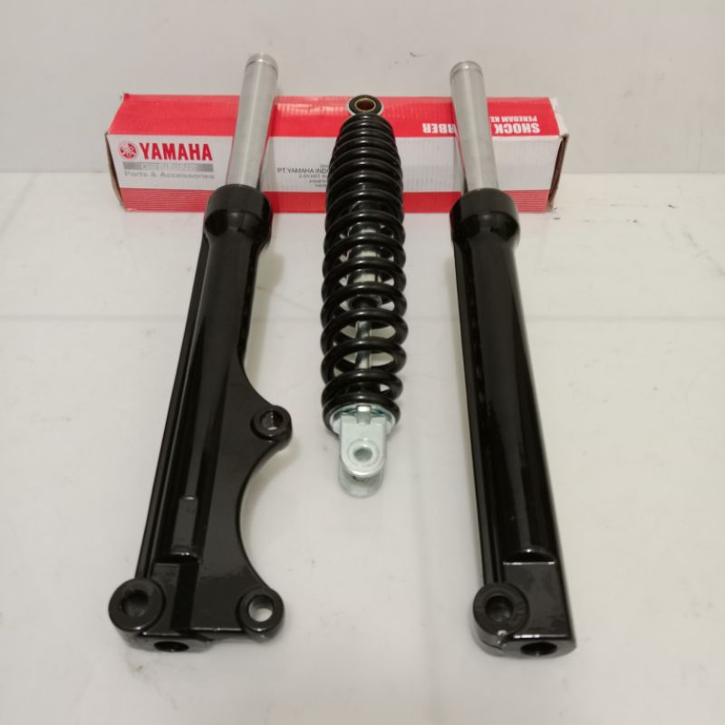 as shock depan + belakang mio sporty mio smile