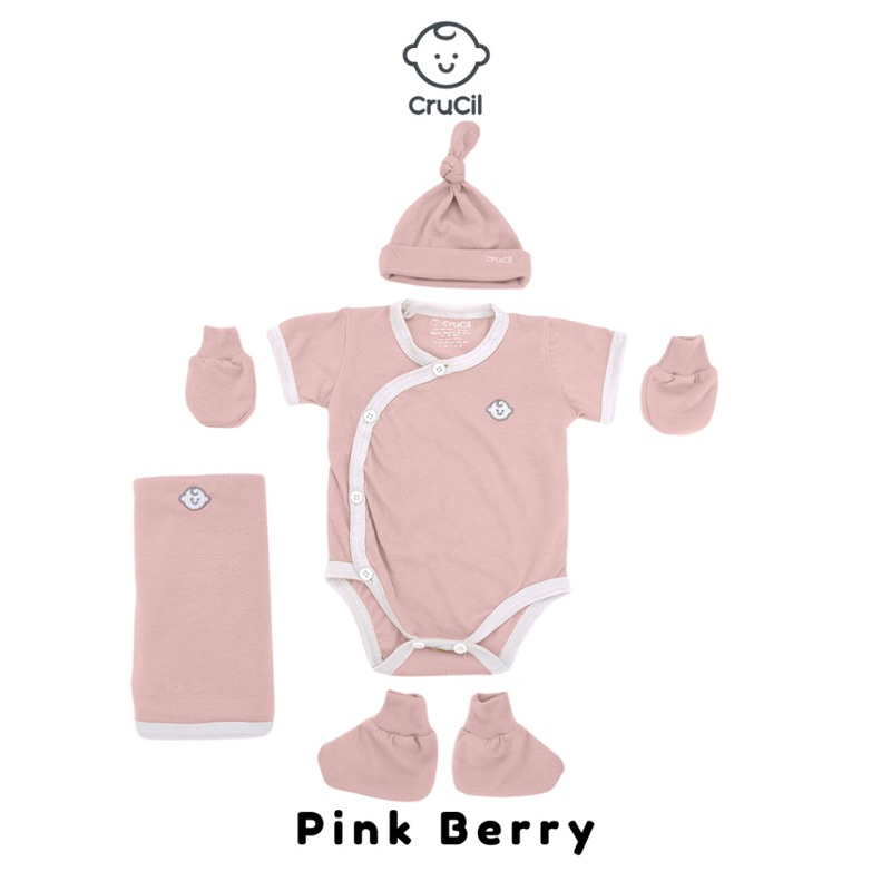 LM ~ CruCil Poppy Bobby Newborn Set - Baju Bayi Newborn Set Murah