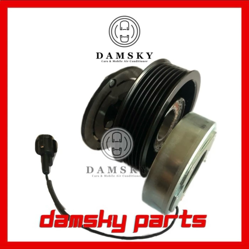 Magnet Clutch Pully Compressor AC Mobil Nissan Juke / Nissan March / Nissan Livina Pokka (7350)