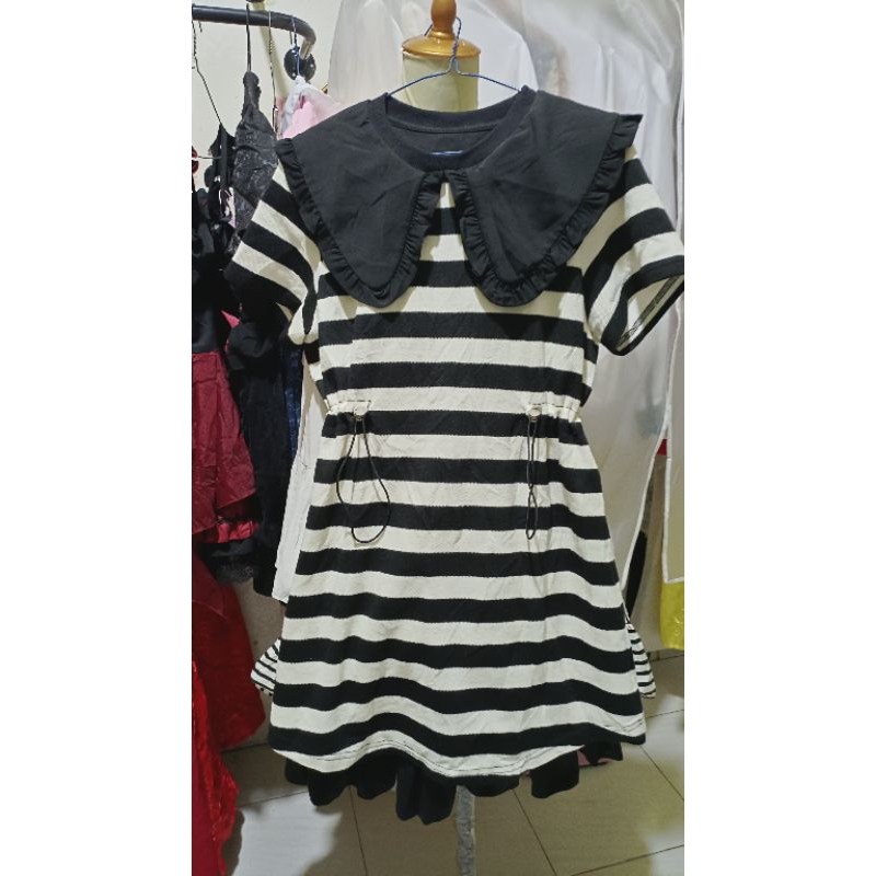 Dress sailor garis sailor