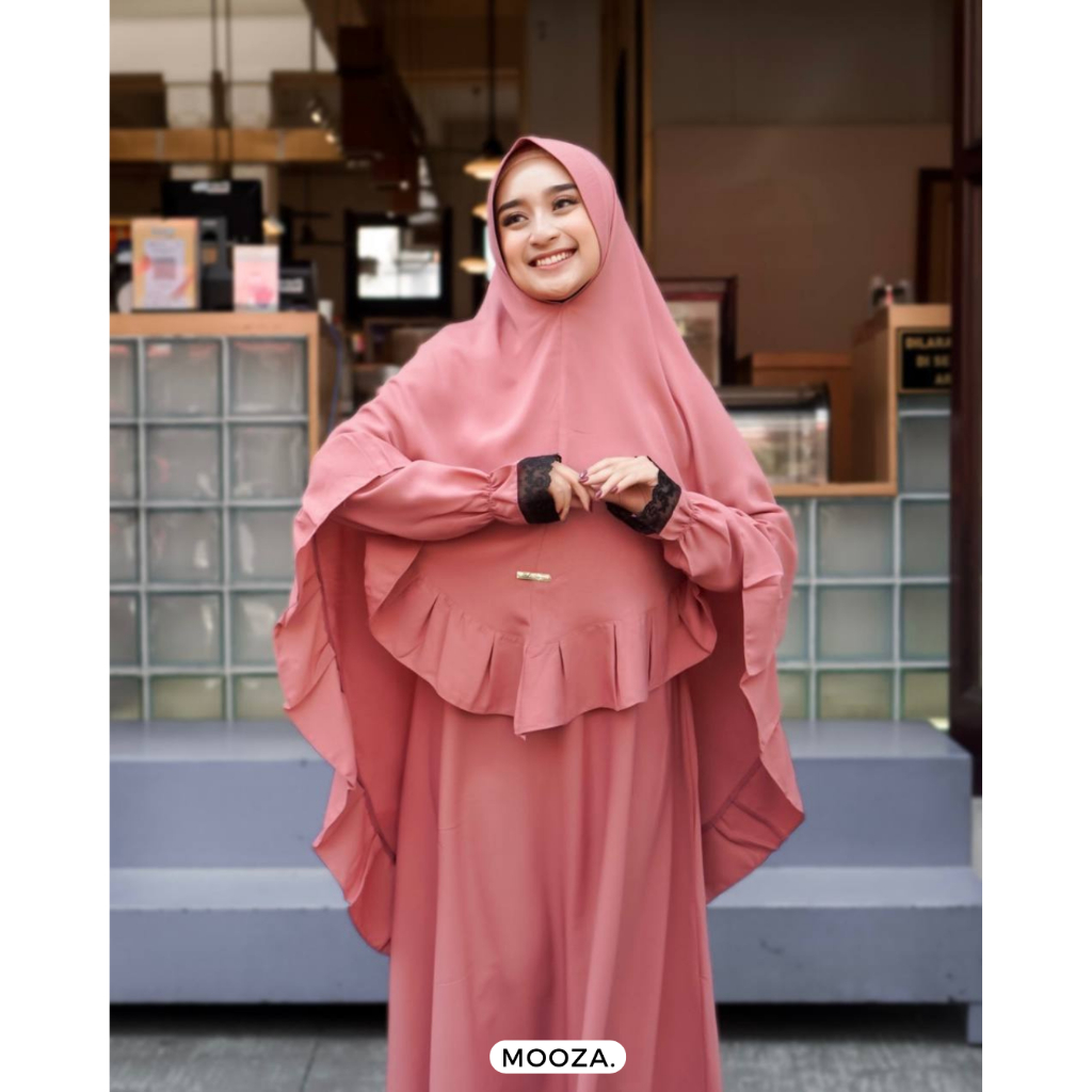 Ayra French Khimar | Khimar Set Cadar