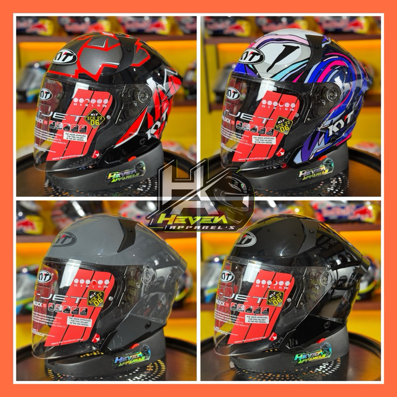 Helm Kyt TTR Jet Warna Solid Original