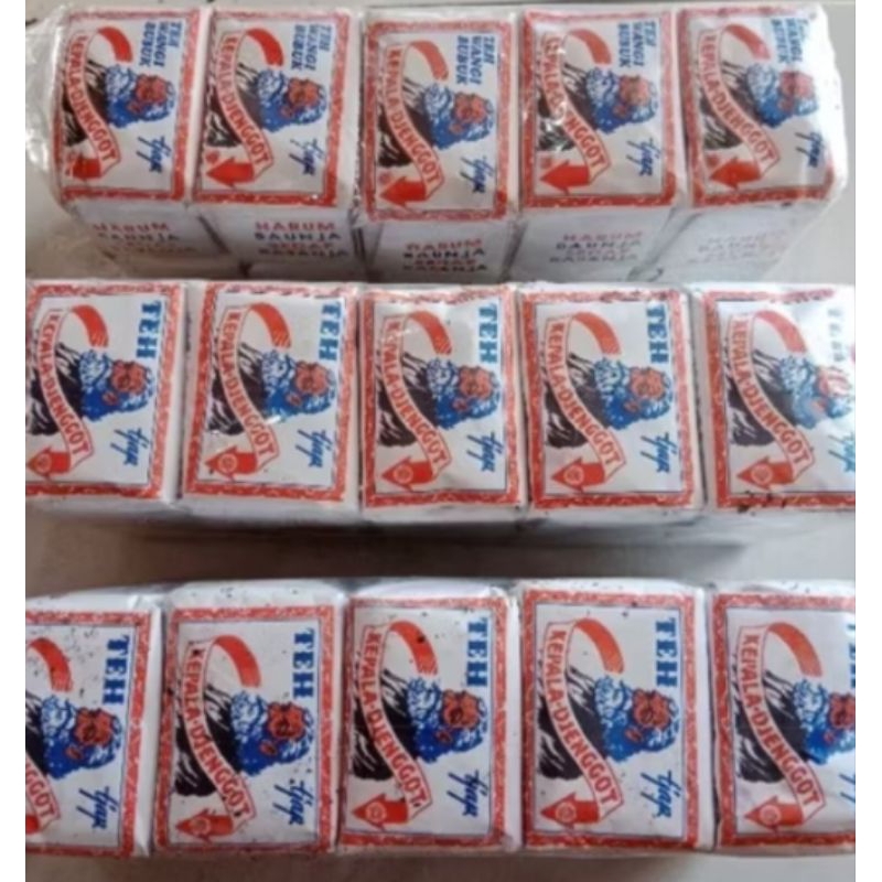 

(1 pack isi 10) TEH KEPALA DJENGGOT / ENAK WANGI HARUM NYAMAN