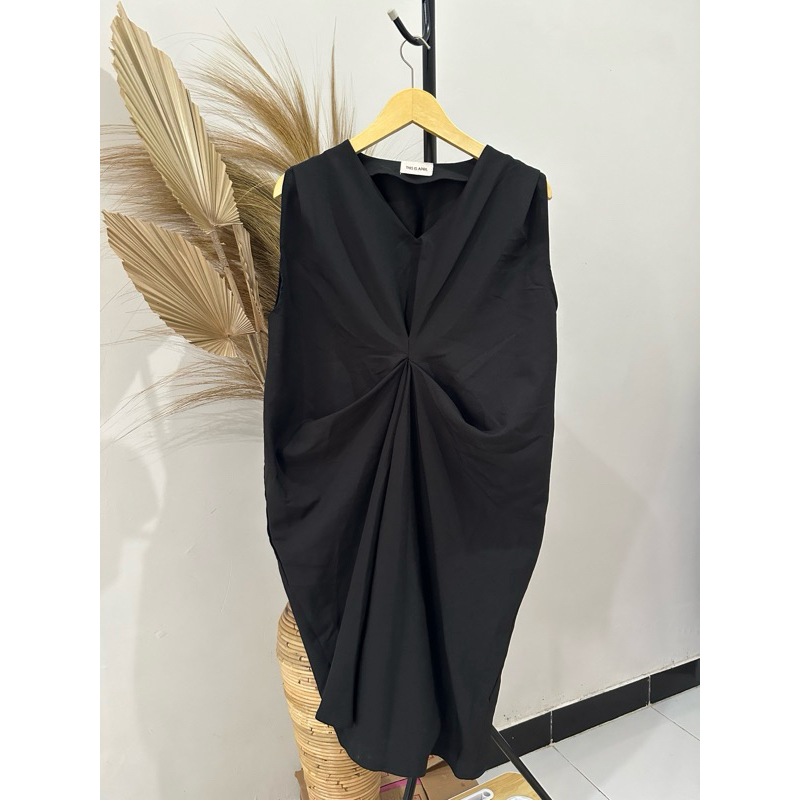 Second Item Kaftan/Dress perempuan/Dress Formal/Dress kasual/Kaftan Kekinian Merk This is april