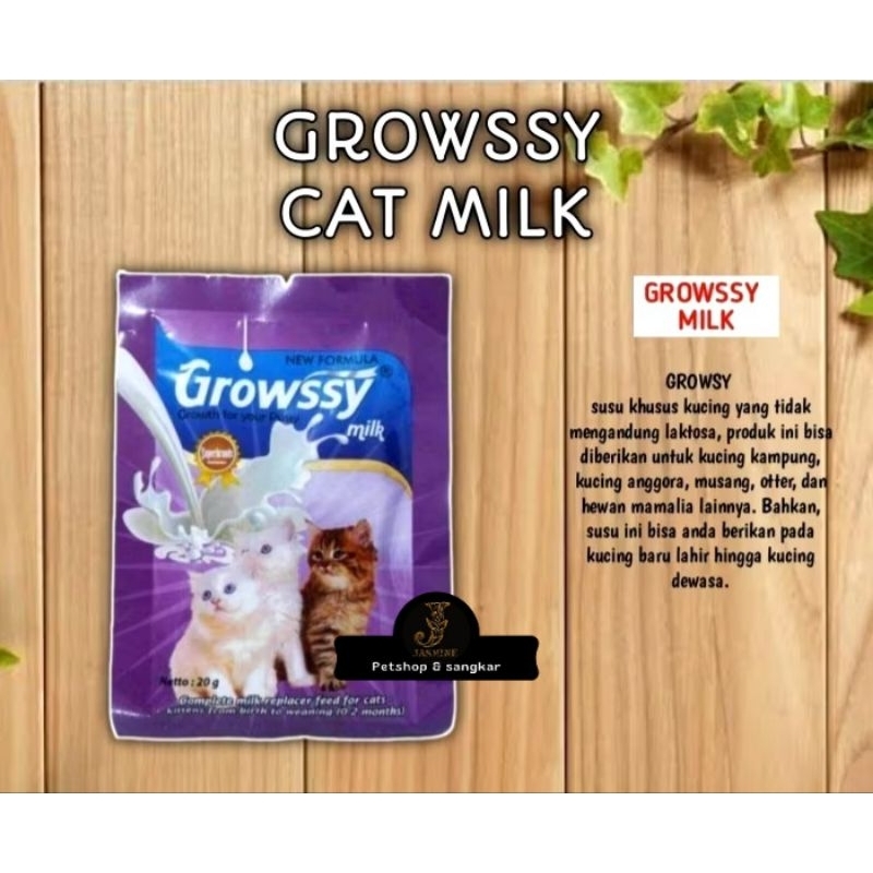 growsyy susu kucing