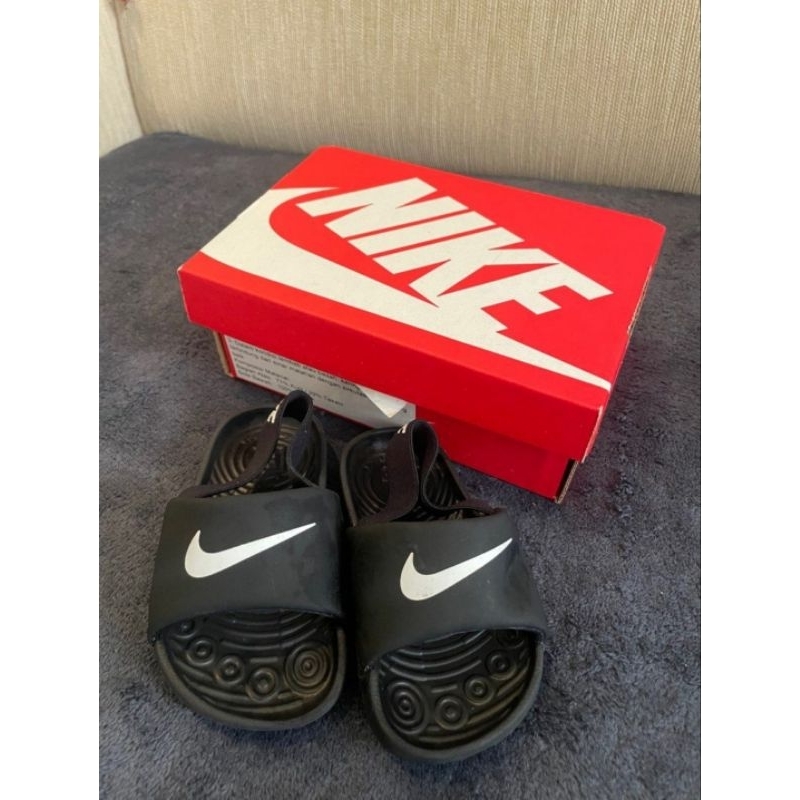 preloved nike kawa slide