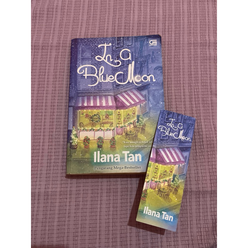 

Preloved Novel In A Blue Moon by Ilana Tan - Bekas Second