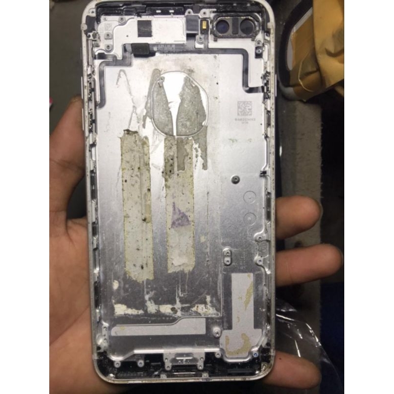 housing Iphone 7plus ORI Copotan silver