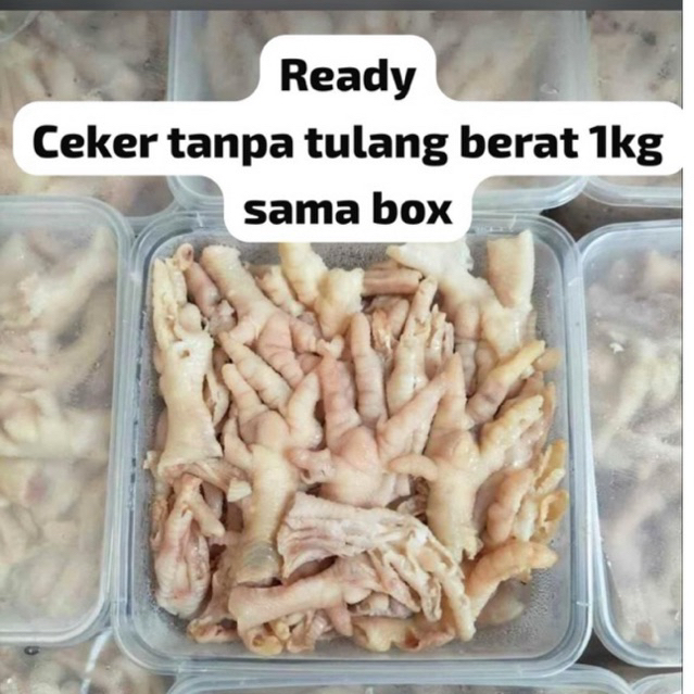 

Ceker Tanpa Tulang box