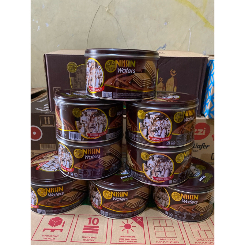 

Nissin wafer chocolate 180g (1 dus isi 12)