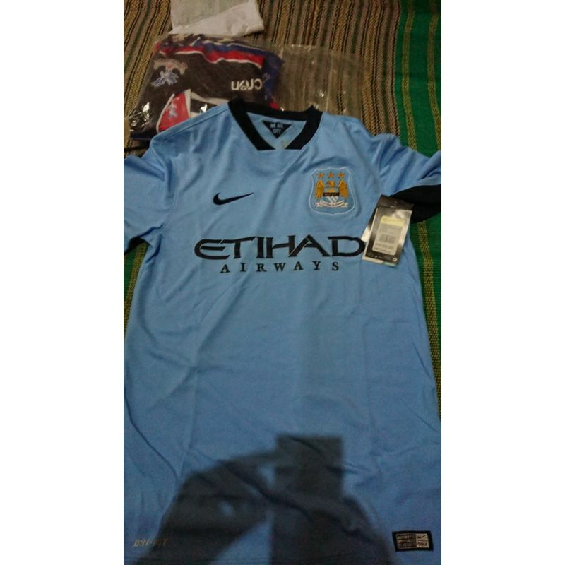 2 pcs Jersey man city home fans version size S