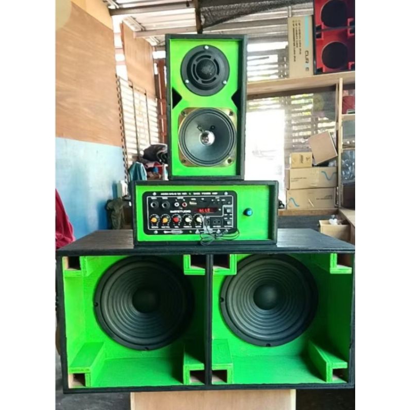 PAKET LENGKAP AUDIO SOUND MINIATUR HOREG FITUR LENGKAP BLUETOOTH