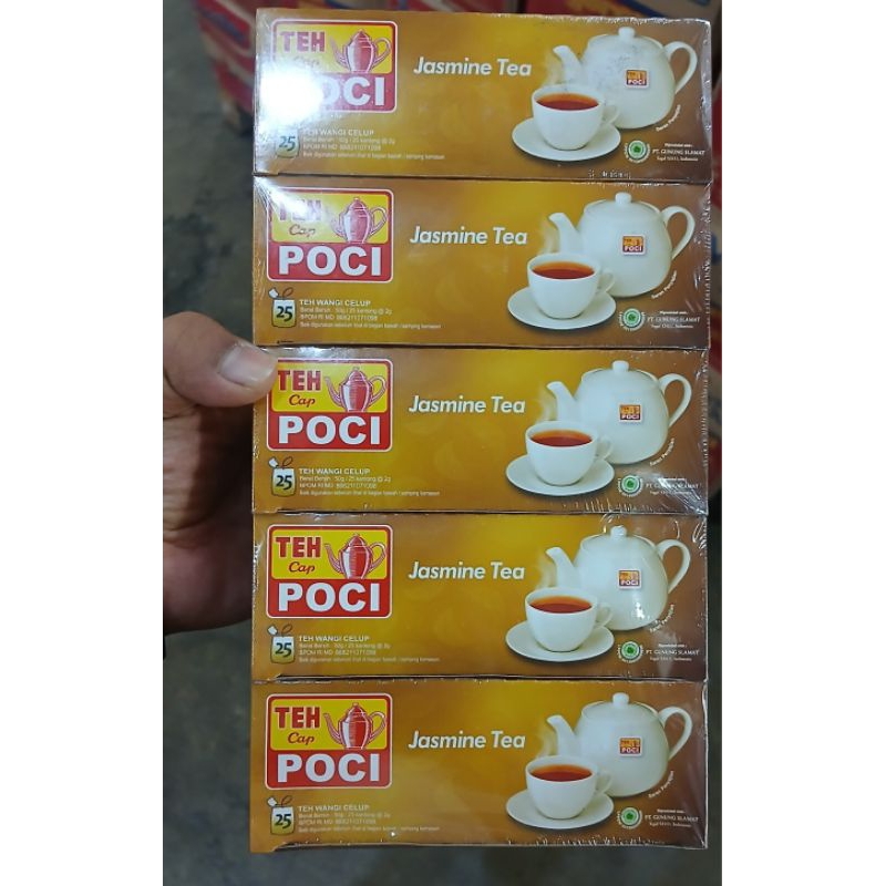 

POCI Teh Celup Jasmine Tea Box 25 x 2gr