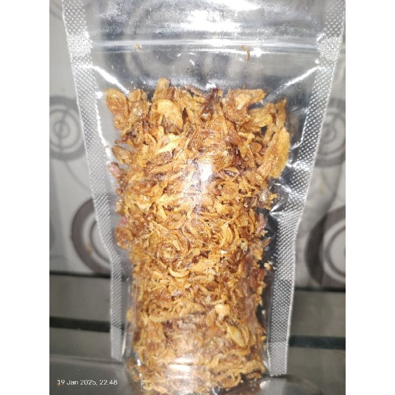 

Bawang Goreng Asli terlaris ( kemasan pouch 200 gr)