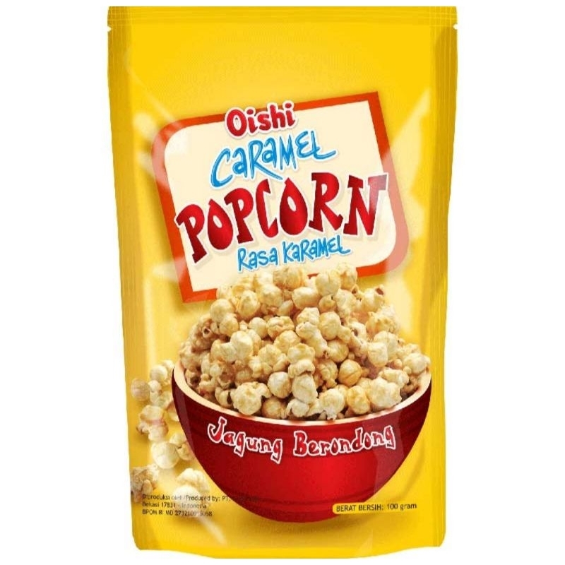 

oishi popcron cokelat &caramel 100g