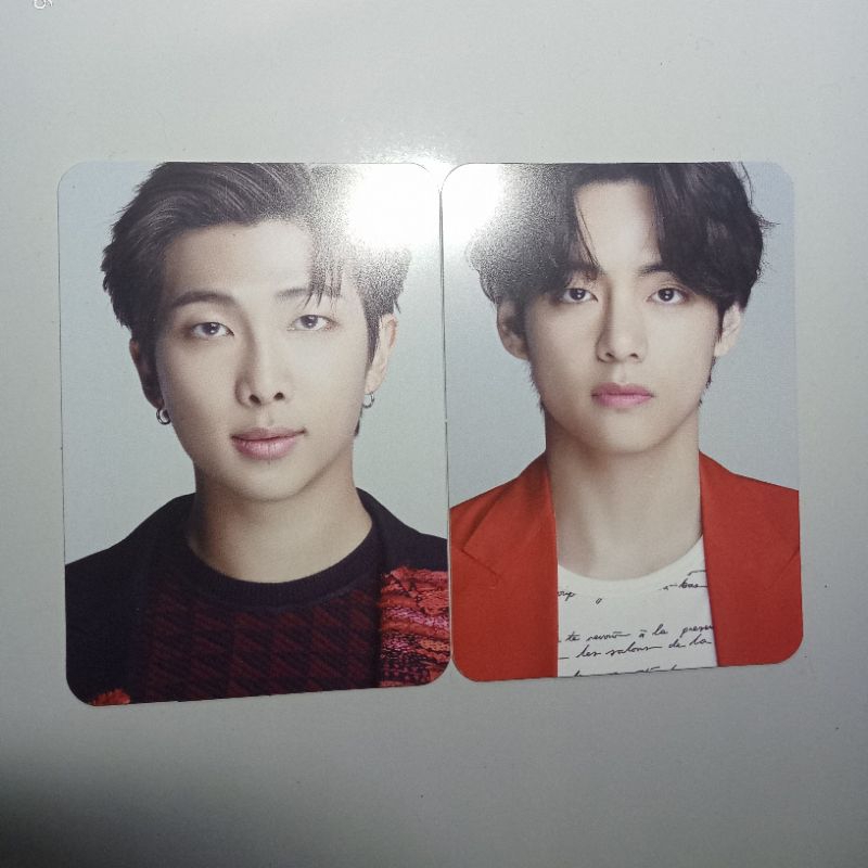 (dapat 2pc) MPC PC PHOTOCARD BTS ALBUM DICON VOL.10 2021 KOREAN V TAEHYUNG RM NAMJOON BUNDLE ALBUM P