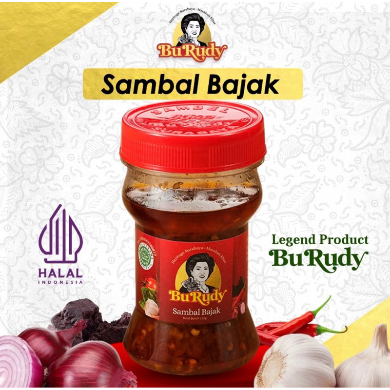 

Sambal Bajak Original Bu Rudy Khas Jawa Timur (masih segel)
