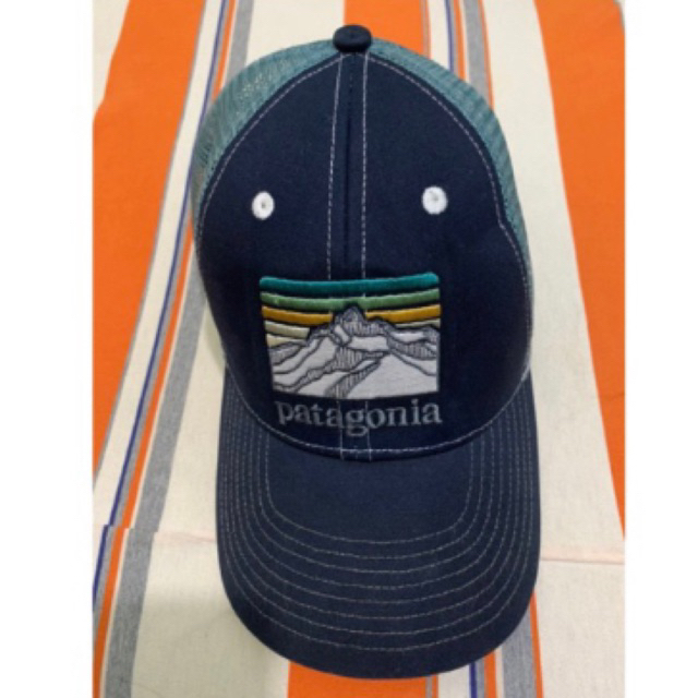 Topi Trucker Patagonia biru second