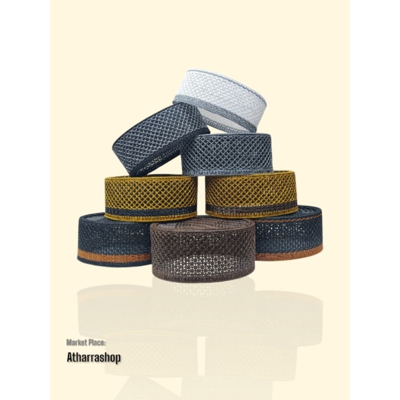 Peci Rajut/Kopiah Rajut Premium/Songkok Rajut Pria